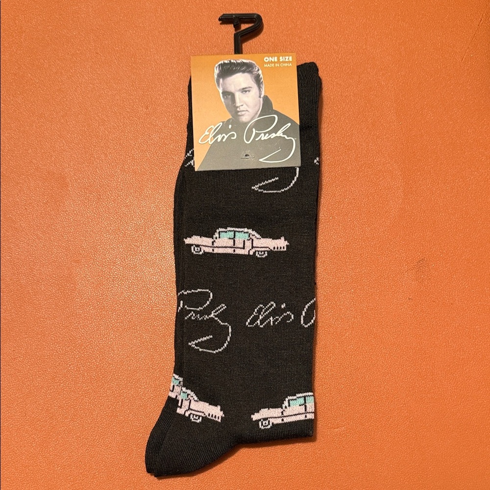 Elvis Presley Mens Socks